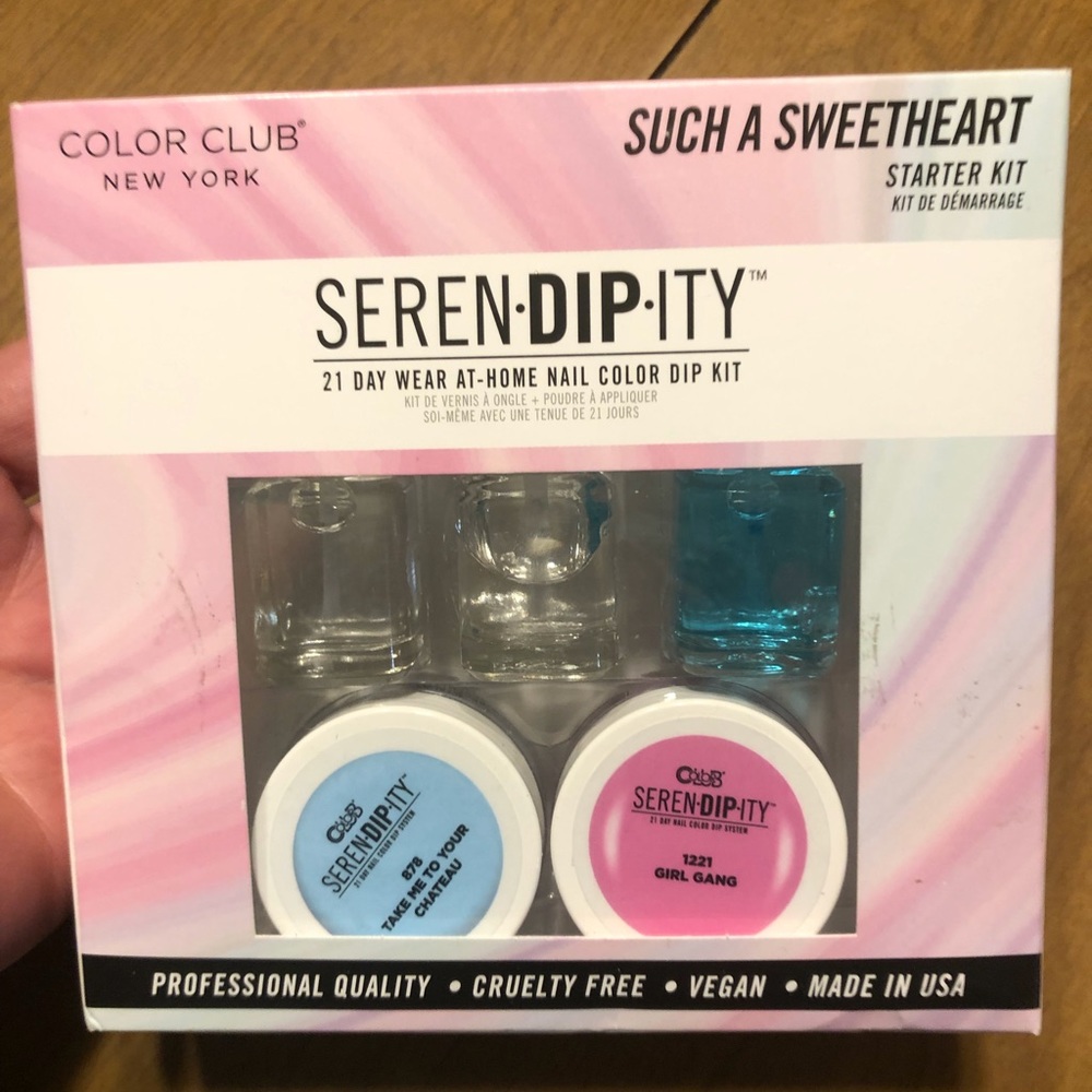 Serendipity at home nail color dip kit